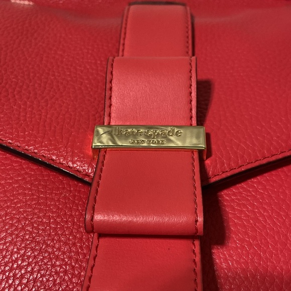 RARE like new Kate Spade NY Rosaline Parchment Drive Leather Satchel Bag - Picture 11 of 16